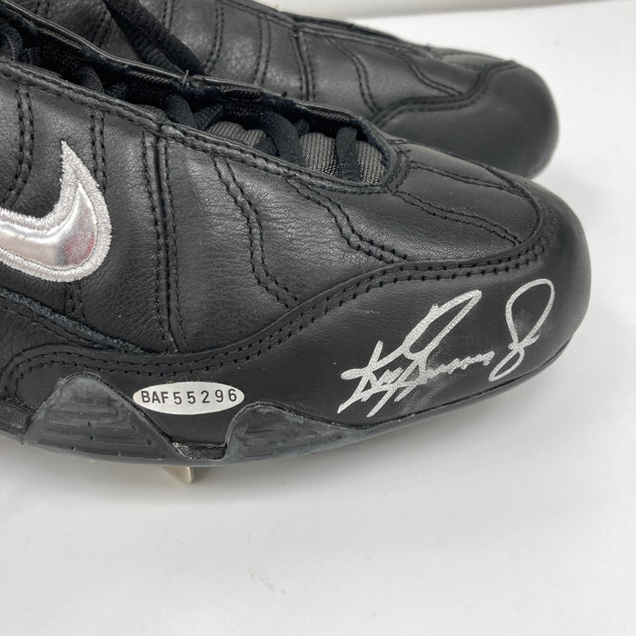 Ken Griffey Jr. Signed Nike Baseball Cleats Shoes UDA Upper Deck COA
