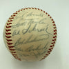 1960 Chicago Cubs Team Signed National League Baseball Ernie Banks With JSA COA