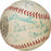 Stan Musial Dizzy Dean Frankie Frisch Medwick Cardinals HOF Signed Baseball PSA