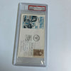 David Walsh Signed 1961 Naismith Basketball Hall Of Fame FDC Cachet PSA DNA