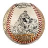 Beautiful Bill Dickey Hand Painted George Sosnak Folk Art Hall Of Fame Baseball