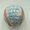 Vintage 1986 New York Mets World Series Champs Team Signed Baseball JSA COA