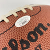 1966 Green Bay Packers Super Bowl 1 Champs Team Signed Football JSA COA