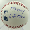Orlando Cepeda Signed Heavily Inscribed Stat Baseball MLB AUTHENTICATED
