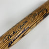 Mickey Mantle Joe Dimaggio Willie Mays Hank Aaron HOF Multi Signed Bat JSA COA