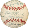 Historic Jackie Robinson 1962 HOF Induction Signed Baseball W/ Branch Rickey PSA