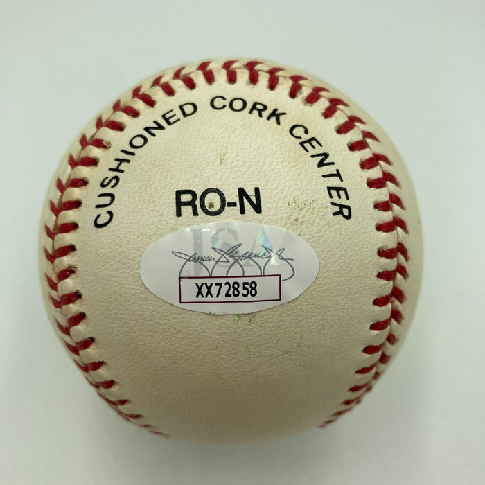 Arnold Palmer Jack Nicklaus Gary Player Golf Legends Signed Baseball JSA COA