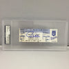 Rare Paul Molitor Signed 3,000 Hit Game Ticket 9-16-1996 PSA DNA Slabbed Auto