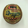 Johnny Vander Meer 2 Straight No Hitters George Sosnak Folk Art Signed Baseball