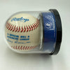 Mickey Mantle Willie Mays Duke Snider Signed Baseball Beckett Graded 9 MINT BGS