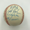 Derek Jeter Mariano Rivera Pre Rookie 1995 Minor League Team Signed Baseball PSA