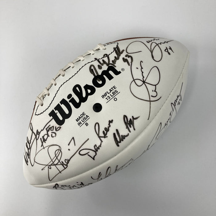 Joe Namath & Wayne Gretzky Super Bowl XXXIV Multi Signed Football JSA COA