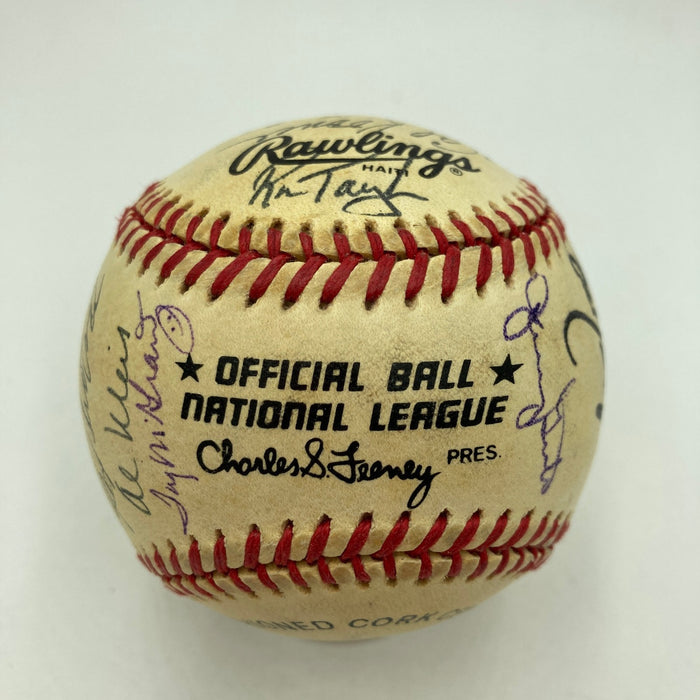 1969 New York Mets WS Champs Team Signed Baseball Tom Seaver Nolan Ryan JSA COA