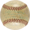 1961 New York Yankees W.S. Team Signed Game Used Baseball Mickey Mantle PSA DNA
