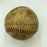 Honus Wagner Heinie Manush  Waite Hoyt HOF Multi Signed Baseball Beckett COA