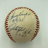 Sandy Koufax Perfect Game Pitchers Signed Baseball With Inscriptions Beckett COA