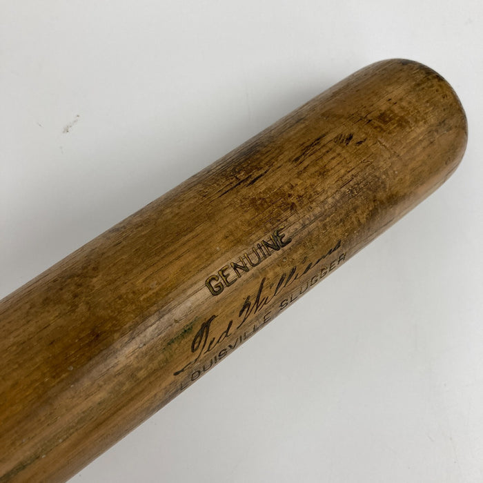 The Finest 1948 Ted Williams Game Used Louisville Slugger Bat PSA DNA 9.5