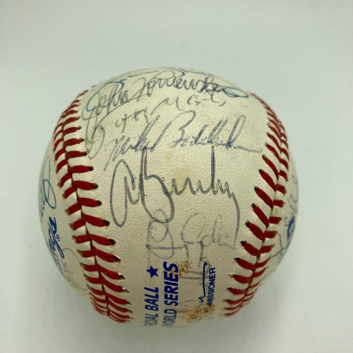 1983 Baltimore Orioles World Series Champs Team Signed W.S. Baseball JSA COA