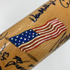 2001 New York Yankees Team Signed 9/11 Baseball Bat Derek Jeter MLB Authentic