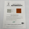 Michael Jordan Signed Chicago Bulls Game Used Floor UDA Upper Deck & Beckett COA