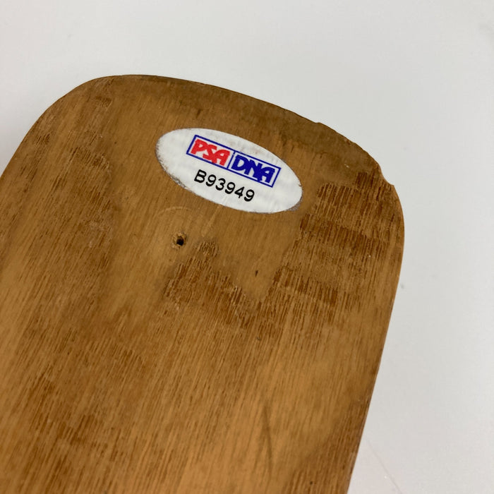 1962 Los Angeles Angels Team Signed Bobby Del Greco Game Used Bat PSA DNA COA