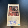 Tony Munafo Signed Vintage Staying Alive VHS Movie With JSA COA