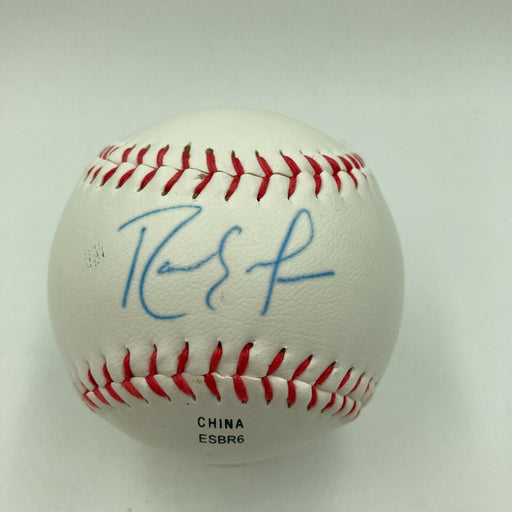 Randy Moss Signed Autographed Baseball New England Patriots Beckett COA
