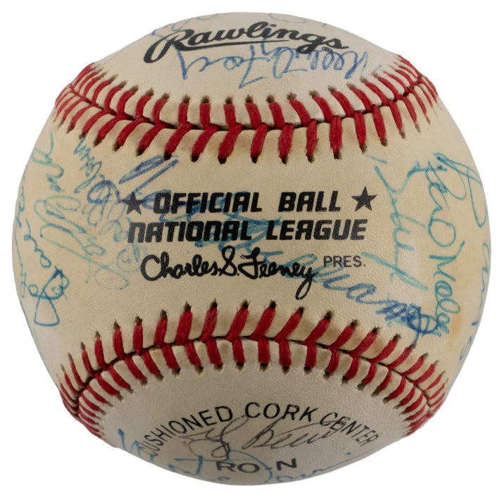 Joe DiMaggio Ted Williams Willie Mays Sandy Koufax HOF Signed Baseball JSA COA