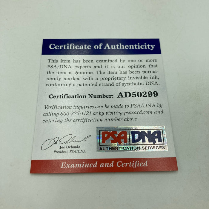 Terence Bud Crawford Signed Official Major League Baseball PSA DNA COA Boxing