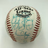 Derek Jeter Pre Rookie Triple-A All Star Game Team Signed Baseball Beckett