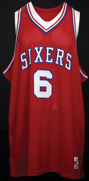 1982-83 Philadelphia 76ers NBA Champions Team Signed Jersey JSA COA
