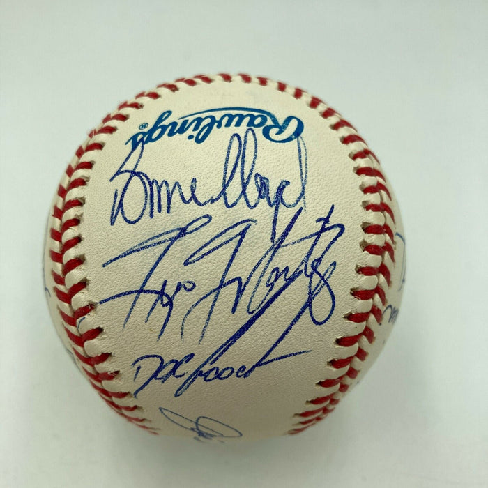 Stunning 1996 New York Yankees World Series Champs Team Signed Baseball JSA COA