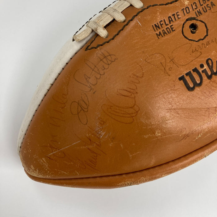 1974 Los Angeles Rams Team Signed Football 45 Sigs PSA DNA COA