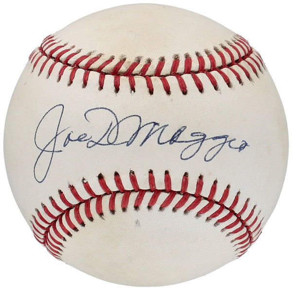 Joe Dimaggio Signed American League Baseball Auto PSA DNA Graded 10 GEM MINT
