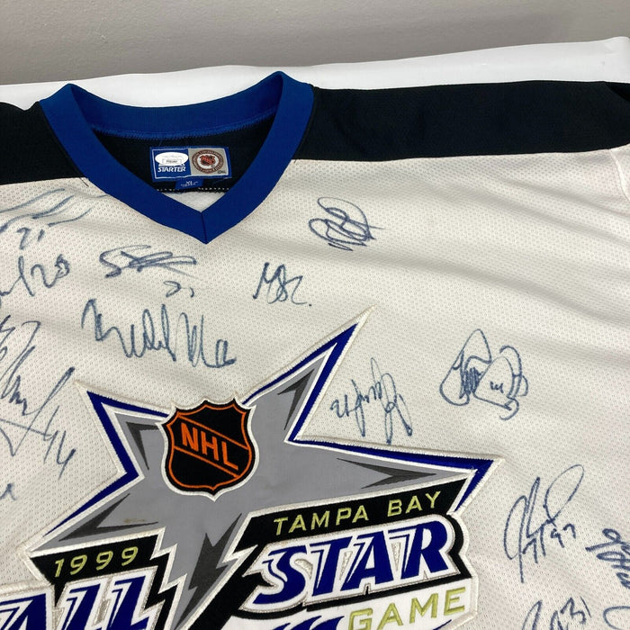 1999 NHL All Star Game Team Signed Jersey 24 Signatures JSA COA