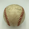 1952 Boston Red Sox Team Signed Official American League Baseball