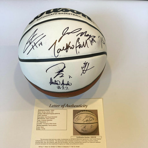 Tyler Herro Rookie 2018 Draft Top Prospects Multi Signed Basketball JSA COA