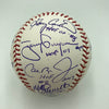 Beautiful HOF Multi Signed Baseball Tony Gwynn Nolan Ryan Tom Seaver Ripken JSA