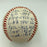 Ryne Duren Signed Inscribed STAT American League Baseball JSA COA