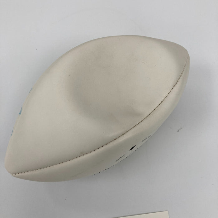 Bart Starr Signed The Quarterback Club Football JSA COA