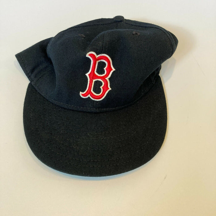 Roger Clemens Signed 1990 Boston Red Sox Game Used Baseball Cap JSA COA