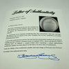 Frank Robinson Playing Days Signed 1950's National League Giles Baseball PSA DNA