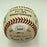 1984 Michigan Wolverines Team Signed College World Series Game Baseball JSA COA
