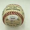 1984 Michigan Wolverines Team Signed College World Series Game Baseball JSA COA