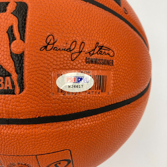 Bill Russell 11X Champs Signed Inscribed Spalding Official Game Basketball PSA