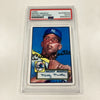1952 Topps Mickey Mantle Signed Porcelain Baseball Card RC PSA DNA Certified