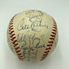 1955 Brooklyn Dodgers W.S. Champs Team Signed Baseball Jackie Robinson JSA COA