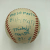 Mickey Mantle Family Wife & Children Signed 1960 American League Baseball PSA