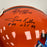 Jim Brown Cleveland Browns Hall Of Fame Legends Signed Full Size Helmet JSA COA