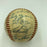 1959 Chicago White Sox AL Champs Team Signed Baseball Nellie Fox JSA COA